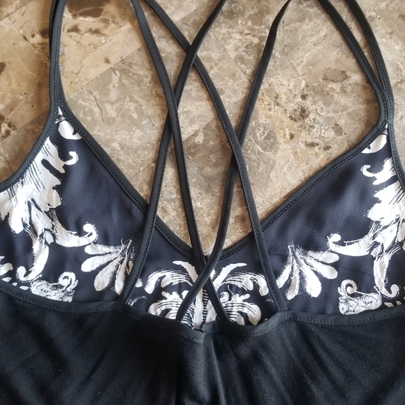 Shirt from Express black with white and silver detail - Picture 3 of 3